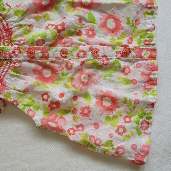 mixed brands 2-pack lightweight summer blouse bundle 18 months baby girl - Picture 3 of 10